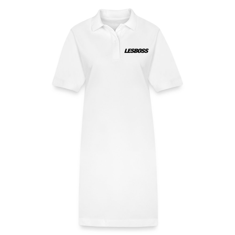 lesboss-stanleystella-frauen-bio-polokleid-paiger-weiss