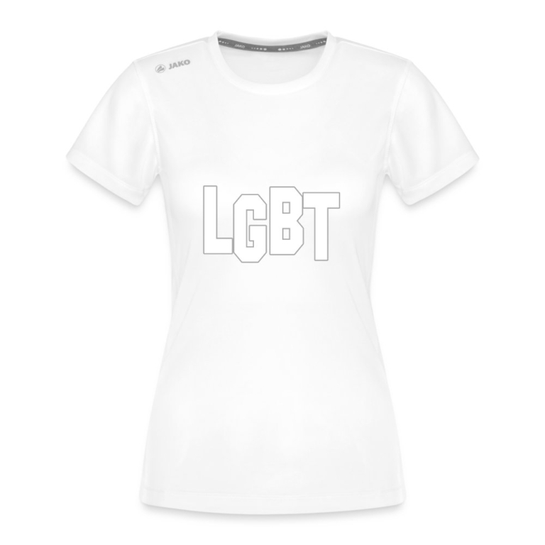 lgbt-jako-frauen-t-shirt-run-20-weiss