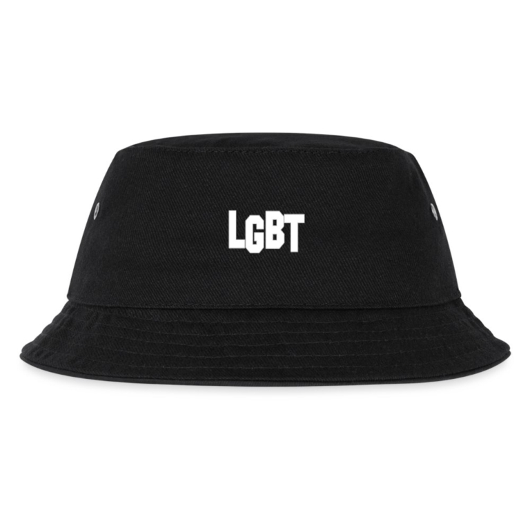 lgbt-kinder-bucket-hat-schwarz