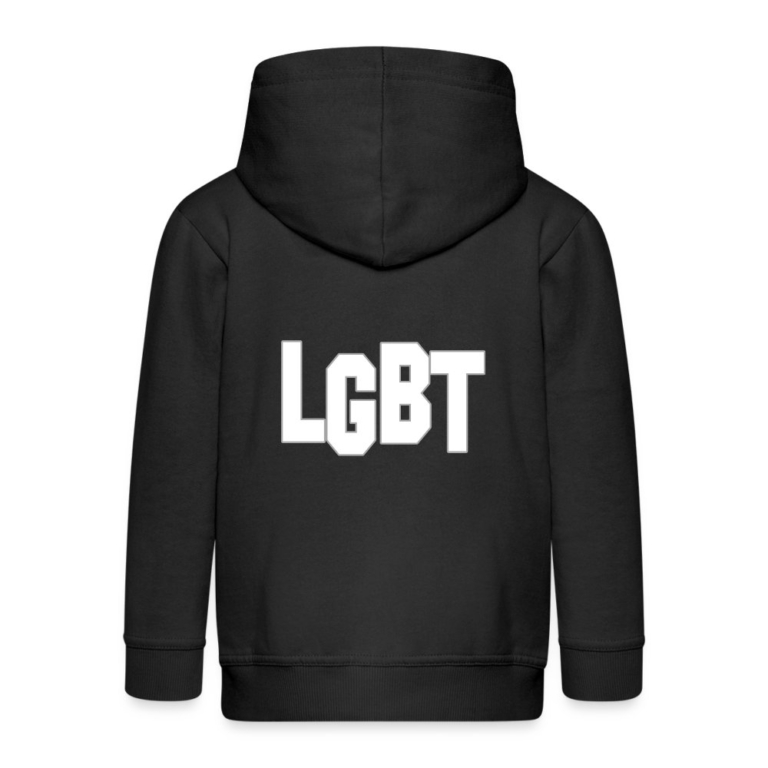 lgbt-kinder-premium-kapuzenjacke-schwarz