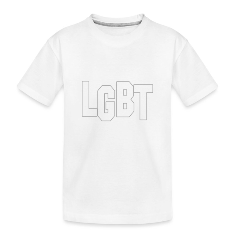 lgbt-teenager-premium-bio-t-shirt-weiss