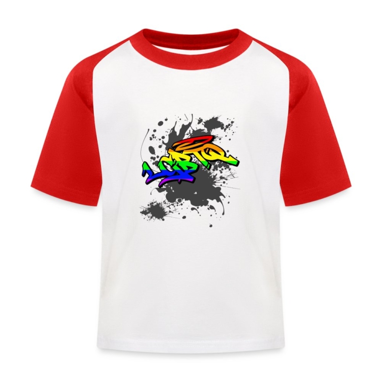 lgbtq-tag-kinder-baseball-t-shirt-weiss-rot