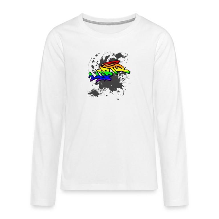 lgbtq-tag-teenager-premium-langarmshirt-weiss