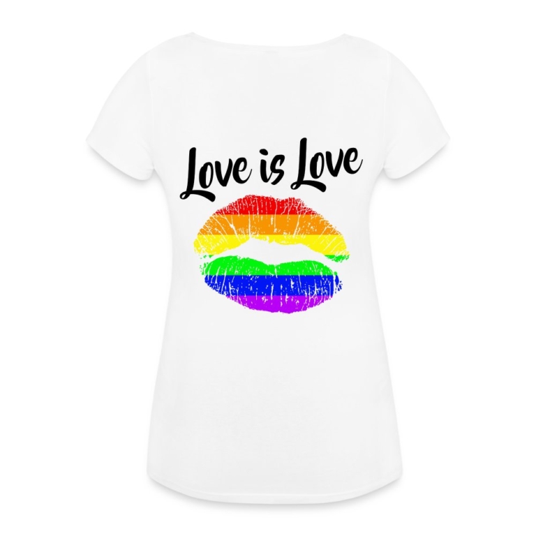 love-is-love-lips-frauen-schwangerschafts-t-shirt-weiss