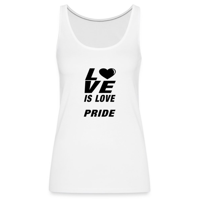 love-is-love-pride-frauen-premium-tank-top-weiss