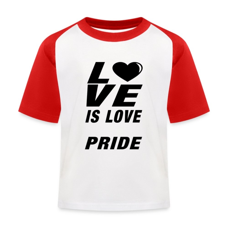 love-is-love-pride-kinder-baseball-t-shirt-weiss-rot