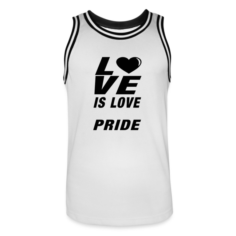 love-is-love-pride-maenner-basketball-trikot-weiss-schwarz