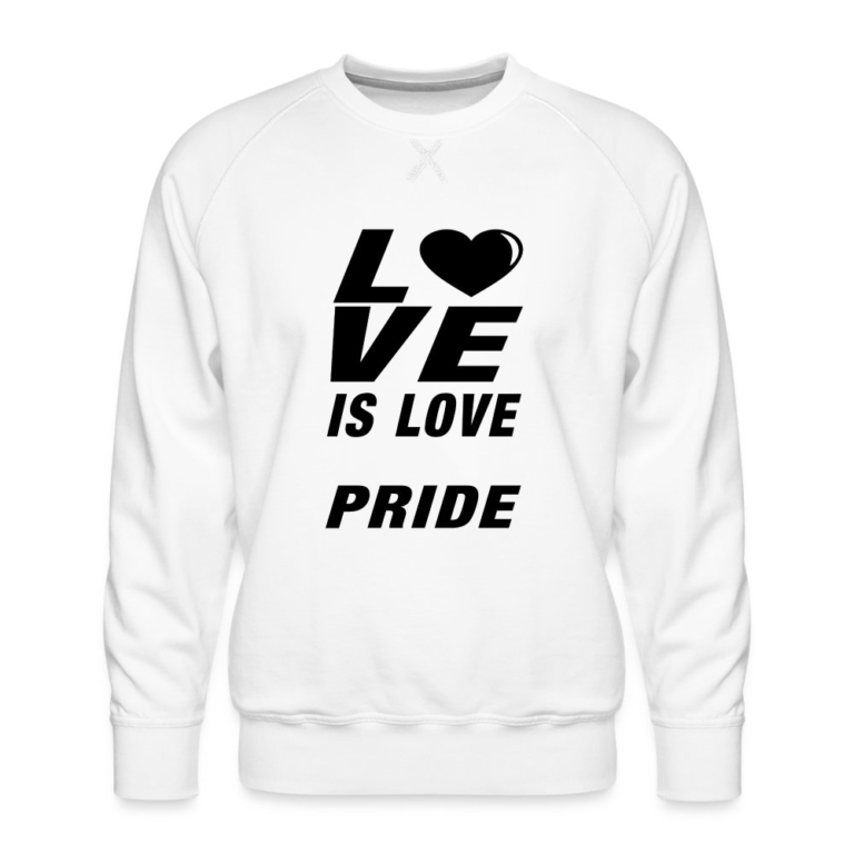 love-is-love-pride-maenner-premium-pullover-weiss