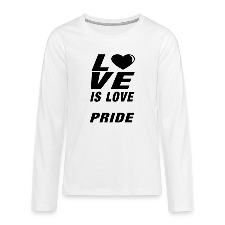 love-is-love-pride-teenager-premium-langarmshirt-weiss