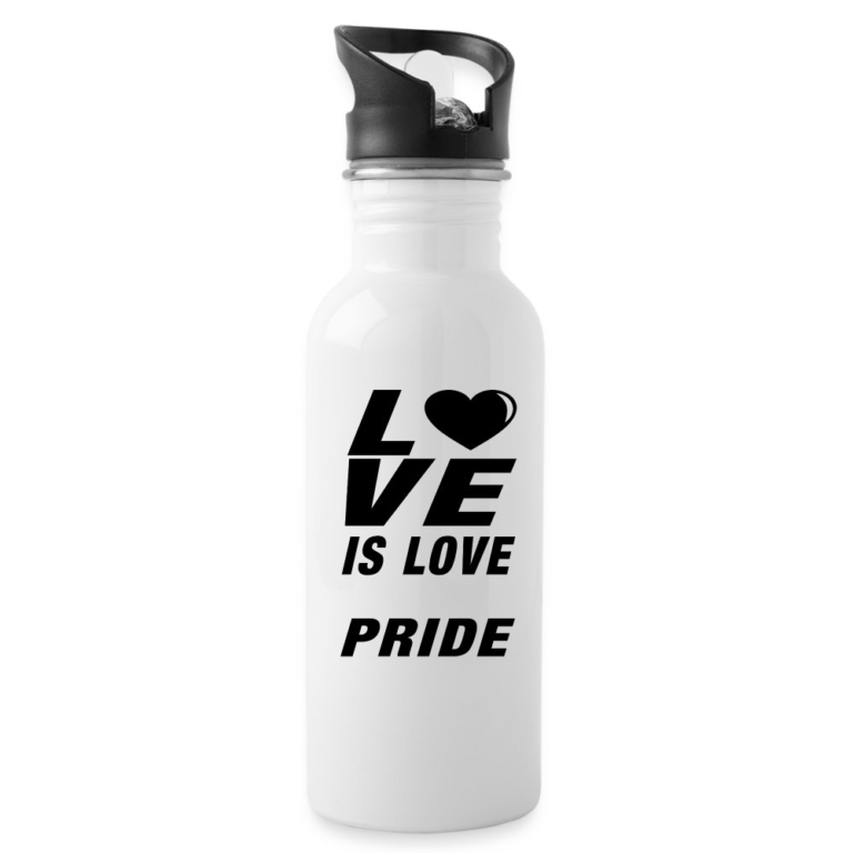 love-is-love-pride-trinkflasche-mit-integriertem-trinkhalm-weiss