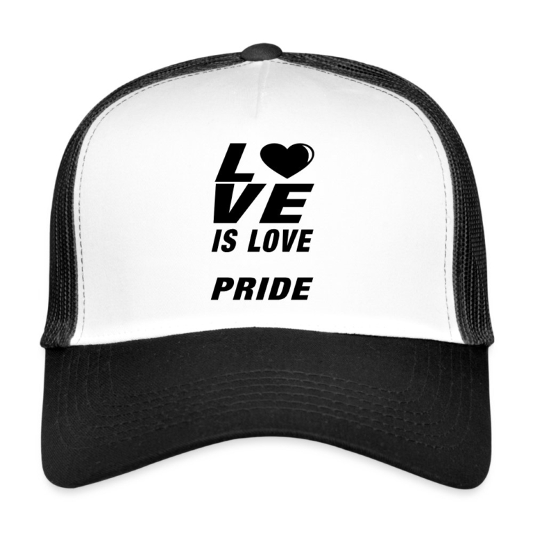 love-is-love-pride-trucker-cap-weiss-schwarz