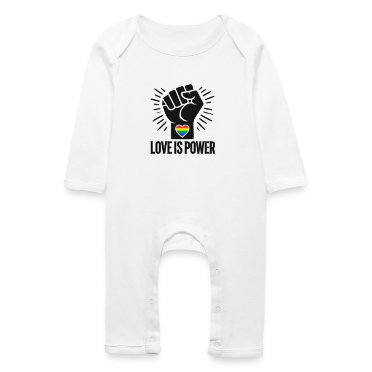 love-is-power-baby-bio-strampler-weiss