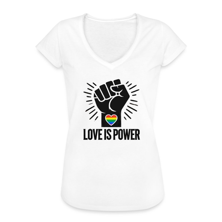 love-is-power-frauen-vintage-t-shirt-weiss