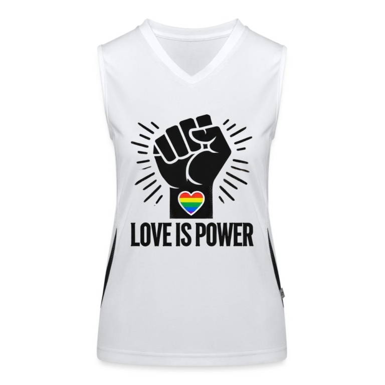 love-is-power-funktionelles-kontrast-tank-top-fuer-frauen-weiss-schwarz