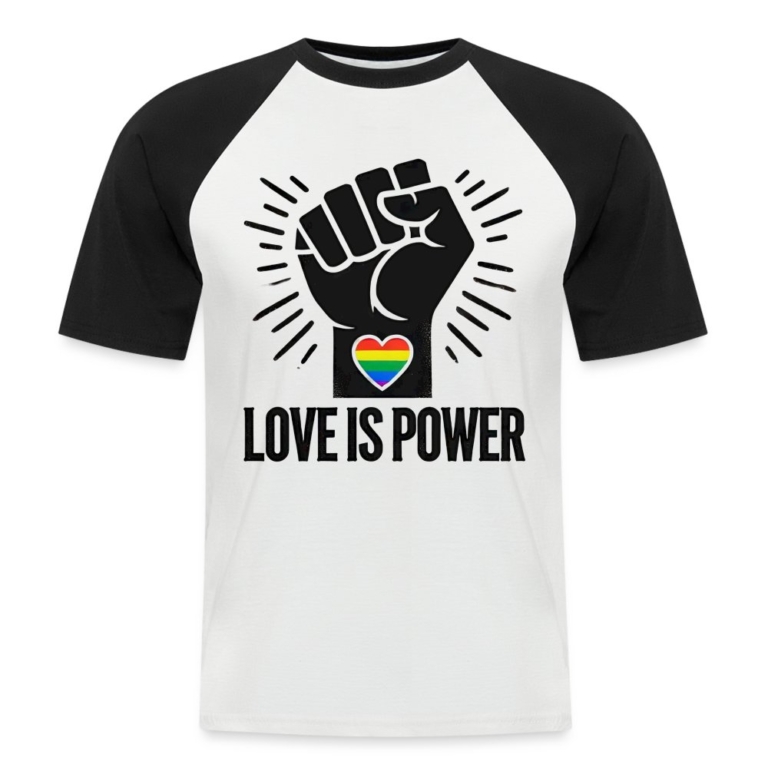 love-is-power-maenner-baseball-t-shirt-weiss-schwarz