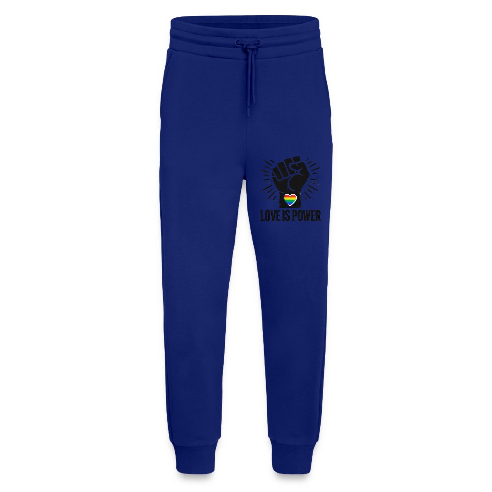 Love is Power - Organic Relaxed Jogginghose Made in EU Iconic Blue