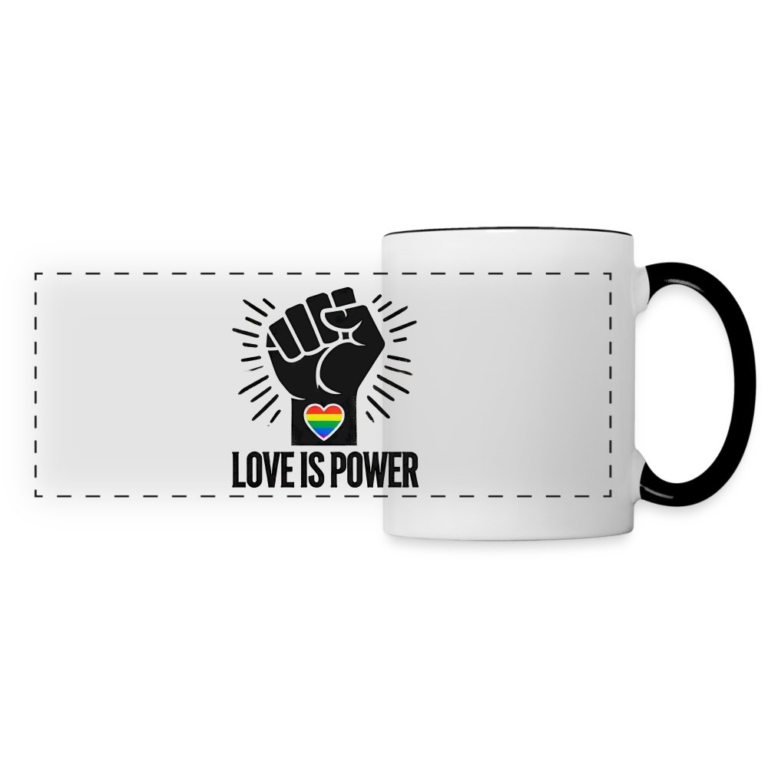 love-is-power-panoramatasse-weiss-schwarz