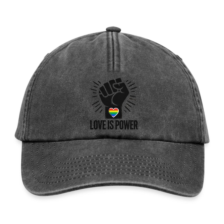 love-is-power-relaxed-vintage-cap-vintage-schwarz