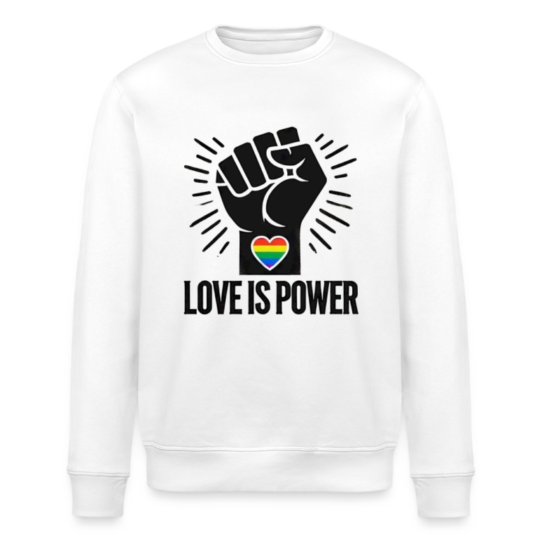 love-is-power-stanleystella-unisex-bio-sweatshirt-roller-weiss