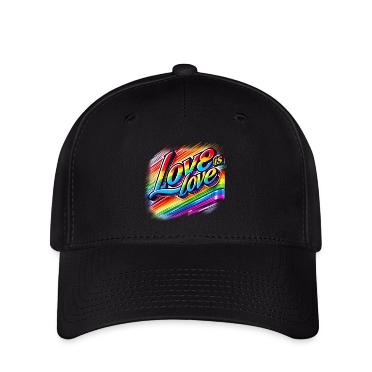 love-ist-love-flexfit-cap-schwarz