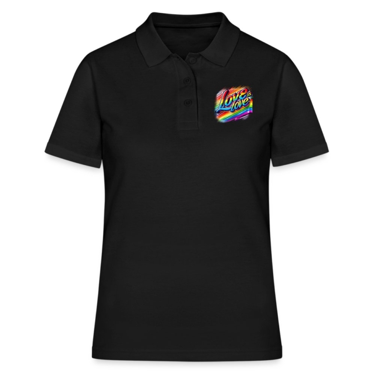love-ist-love-frauen-polo-shirt-schwarz