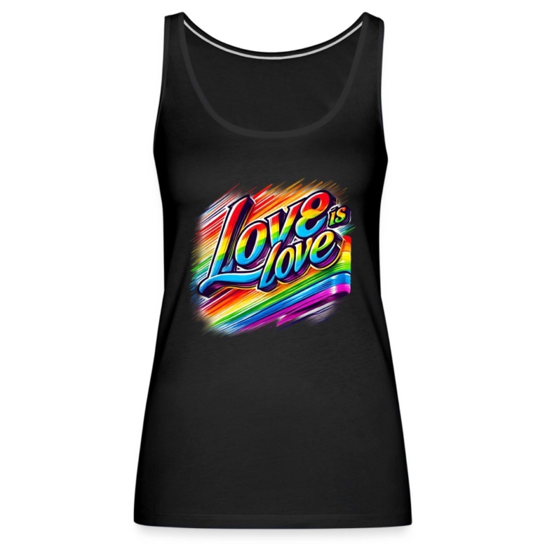love-ist-love-frauen-premium-tank-top-schwarz
