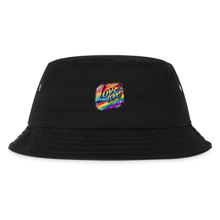 love-ist-love-kinder-bucket-hat-schwarz