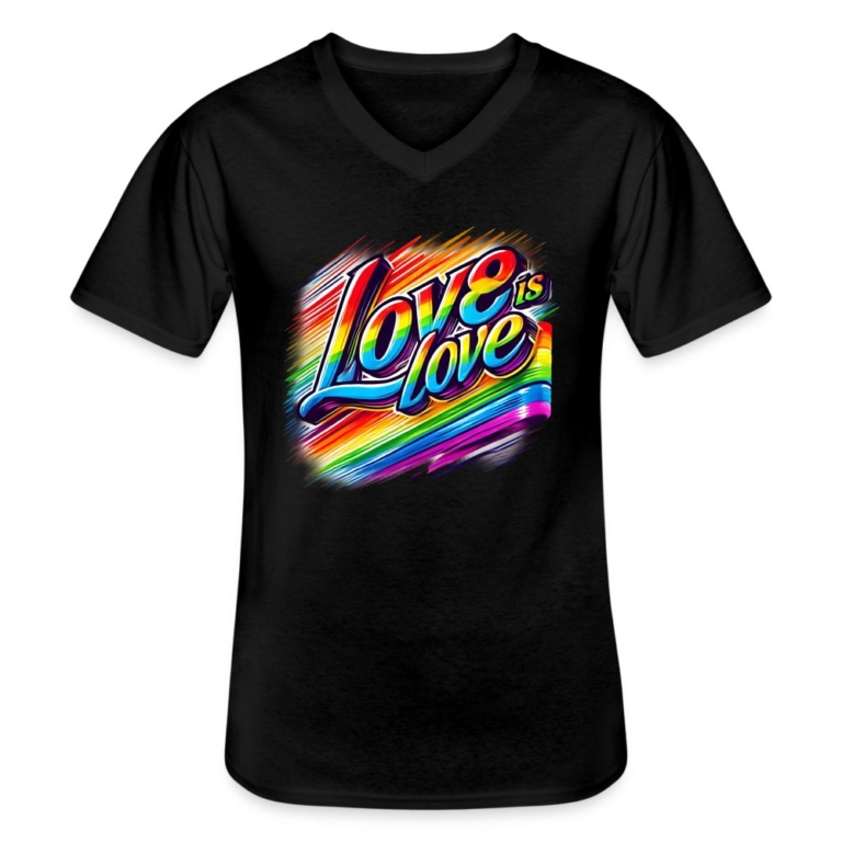 love-ist-love-klassisches-maenner-t-shirt-mit-v-ausschnitt-schwarz