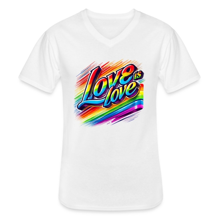 love-ist-love-klassisches-maenner-t-shirt-mit-v-ausschnitt-weiss