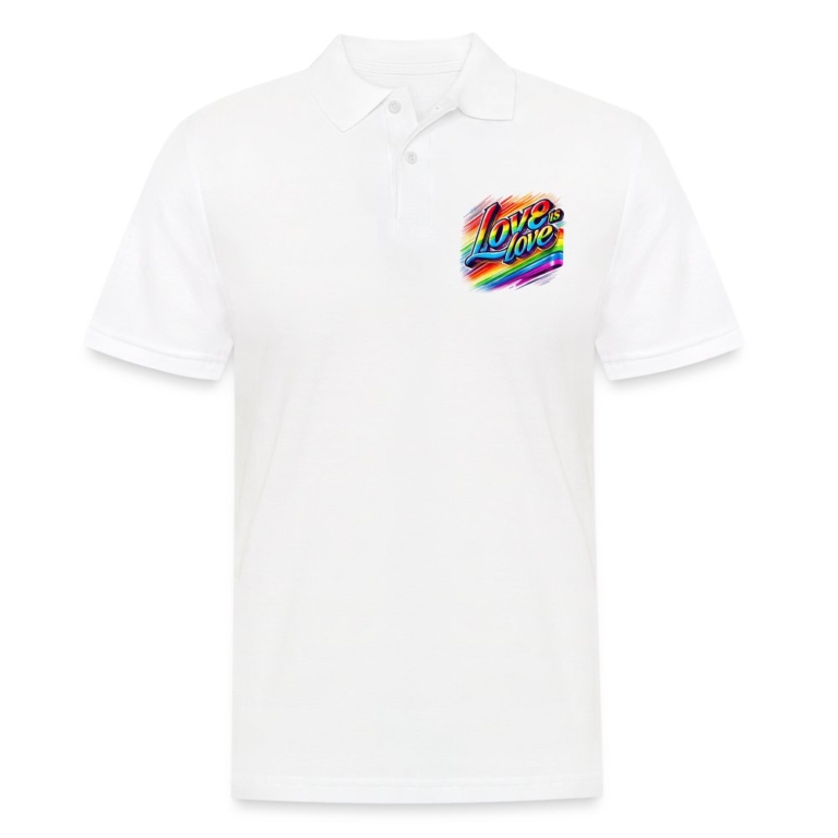 love-ist-love-maenner-poloshirt-weiss