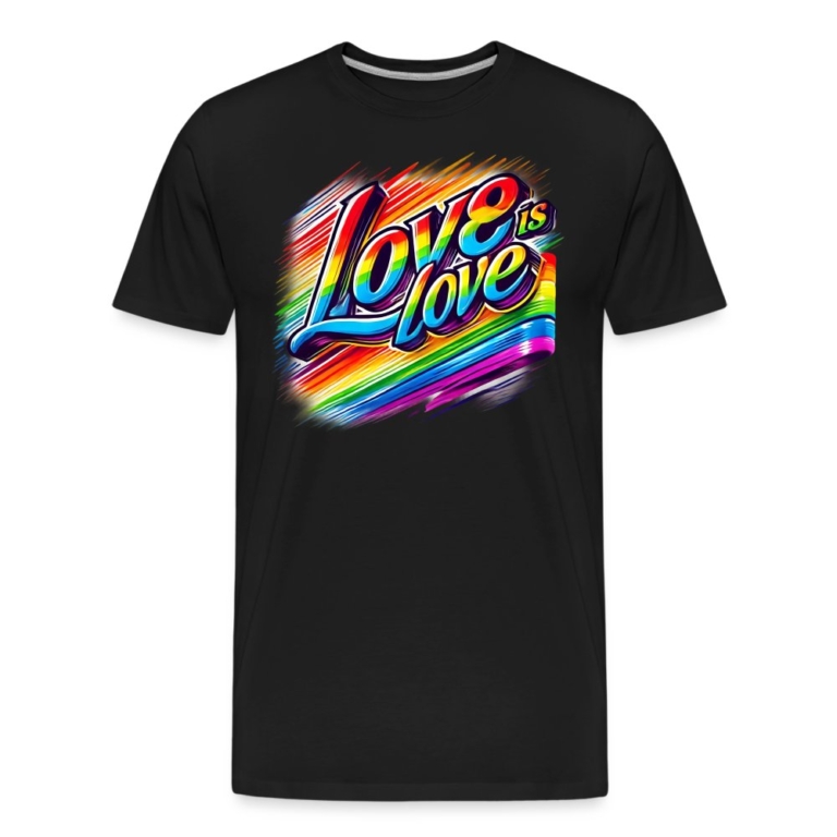 love-ist-love-maenner-premium-bio-t-shirt-schwarz