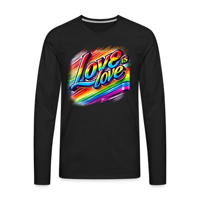 love-ist-love-maenner-premium-langarmshirt-schwarz
