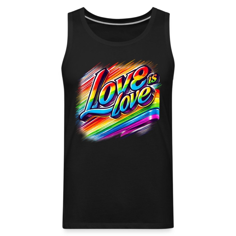 love-ist-love-maenner-premium-tank-top-schwarz