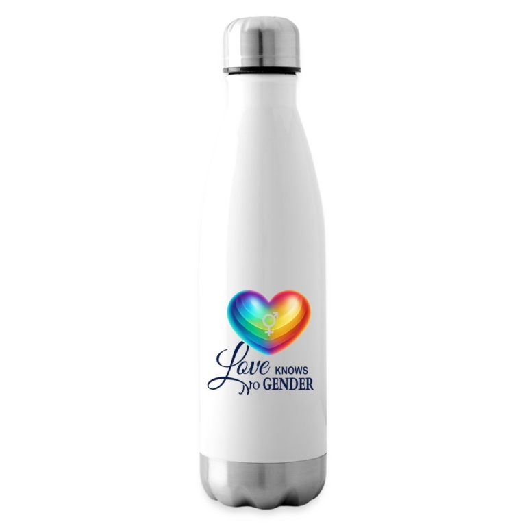 love-knows-no-gender-isolierflasche-weiss