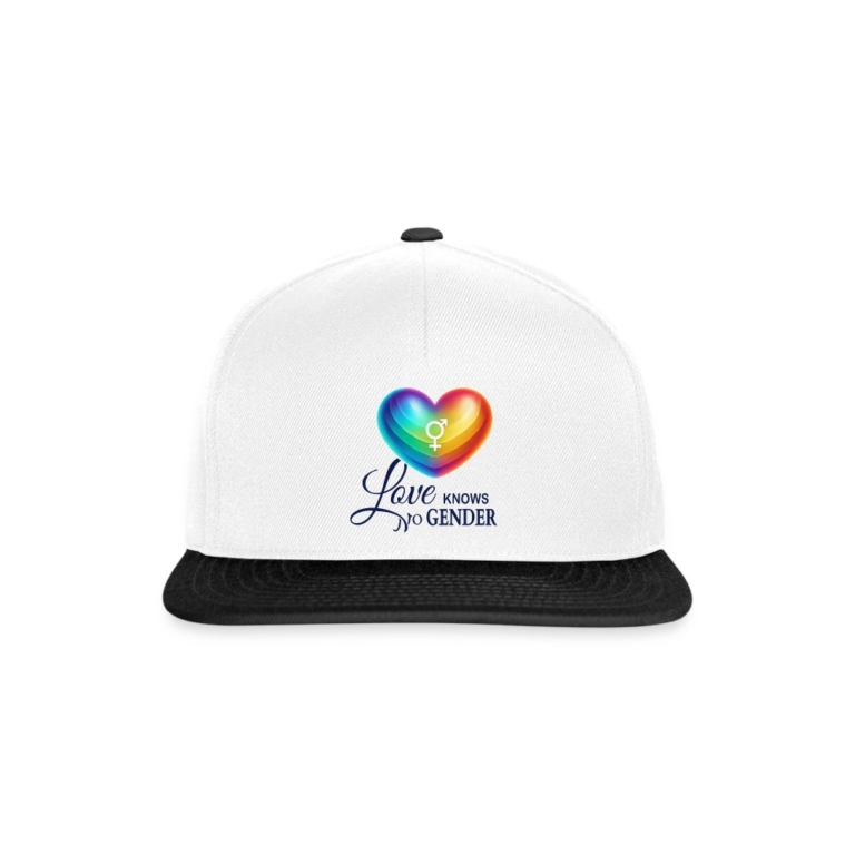 love-knows-no-gender-snapback-cap-weiss-schwarz