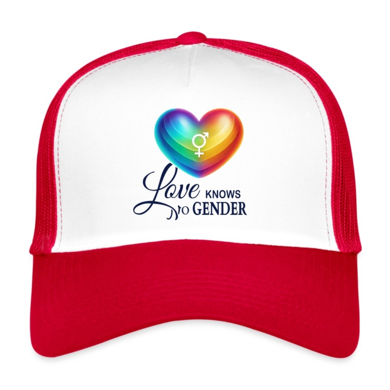 love-knows-no-gender-trucker-cap-weiss-rot