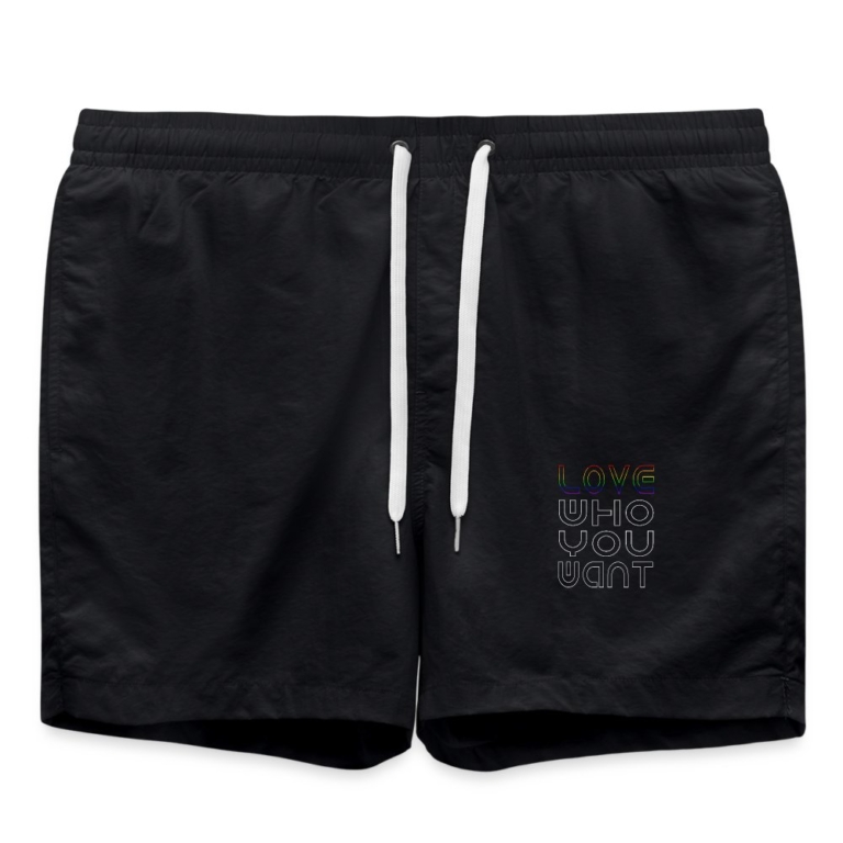 love-who-you-want-badeshorts-schwarz