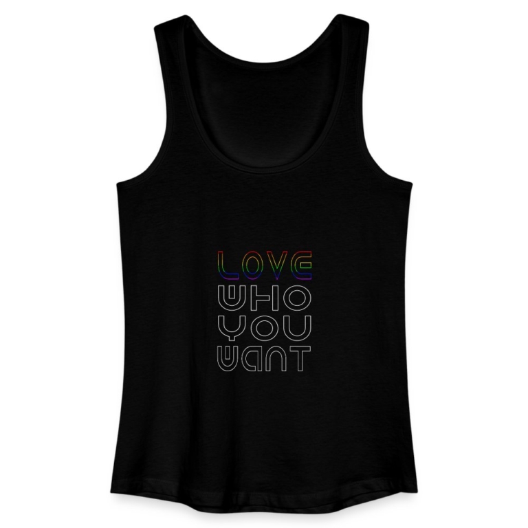 love-who-you-want-frauen-bio-tank-top-schwarz