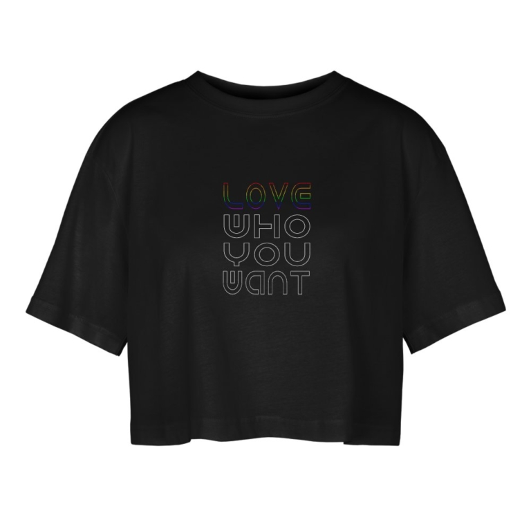 love-who-you-want-frauen-oversized-cropped-t-shirt-schwarz