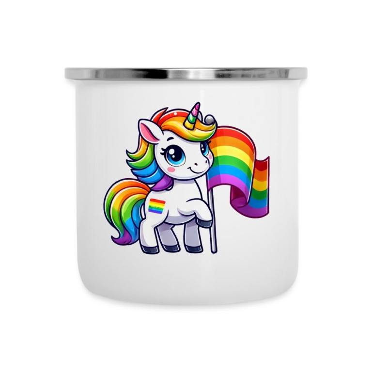 magisches-einhorn-der-vielfalt-emaille-tasse-weiss