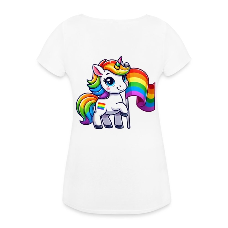 magisches-einhorn-der-vielfalt-frauen-schwangerschafts-t-shirt-weiss