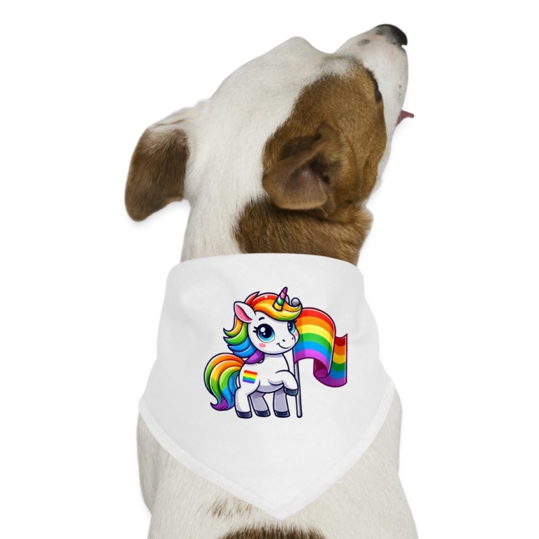 magisches-einhorn-der-vielfalt-hunde-bandana-weiss