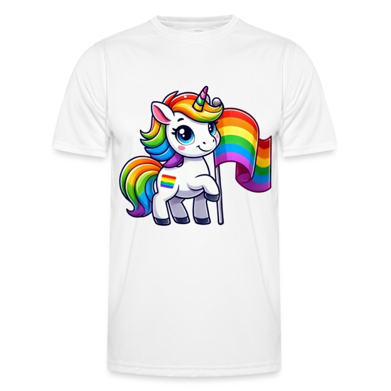 magisches-einhorn-der-vielfalt-maenner-funktions-t-shirt-weiss