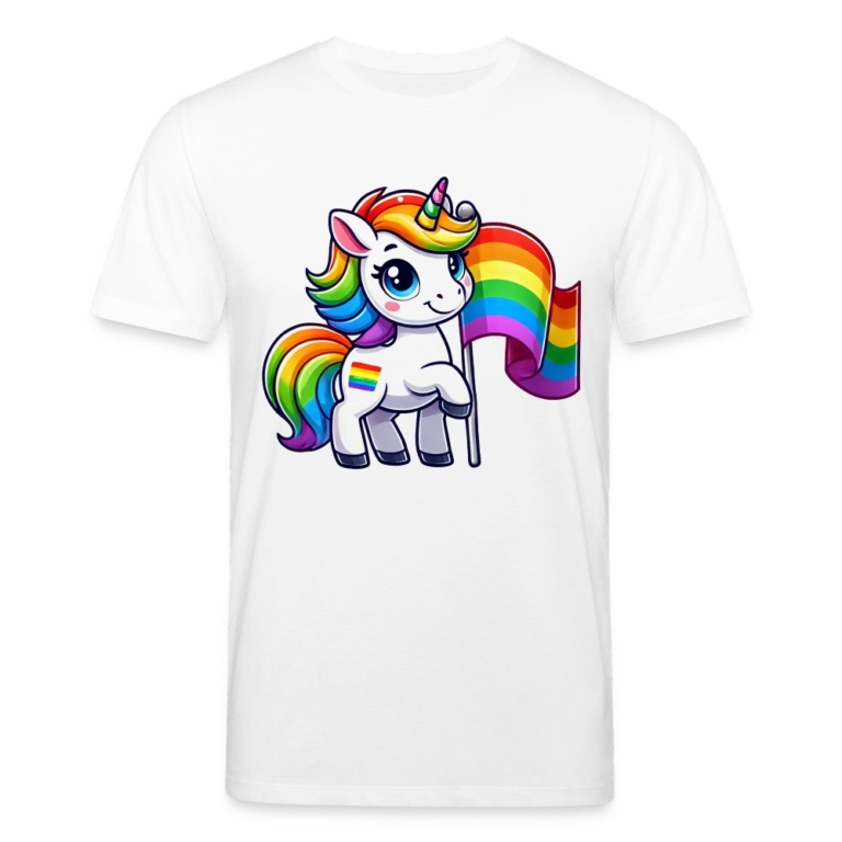 magisches-einhorn-der-vielfalt-stanleystella-unisex-bio-t-shirt-creator-weiss