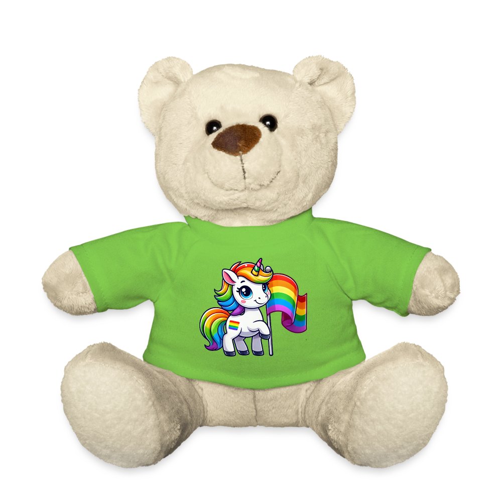 Magisches Einhorn der Vielfalt - Teddy Hellgrün