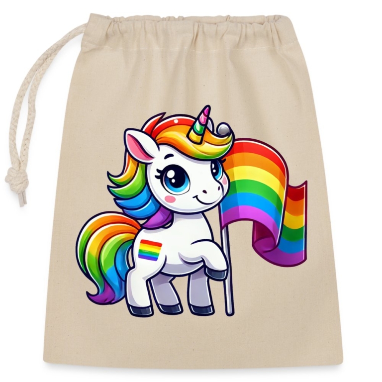 magisches-einhorn-der-vielfalt-verschliessbarer-geschenkbeutel-aus-baumwolle-25x30cm-natur