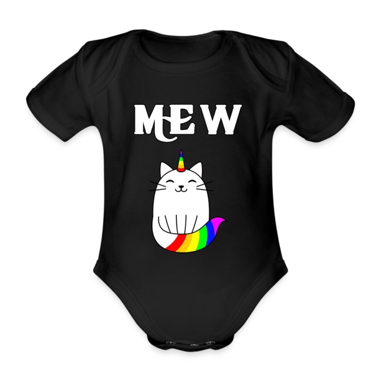 mewnicorn-baby-bio-kurzarm-body-schwarz