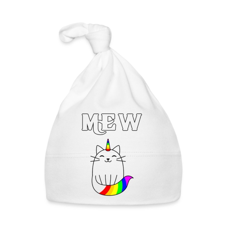 mewnicorn-baby-bio-muetze-weiss