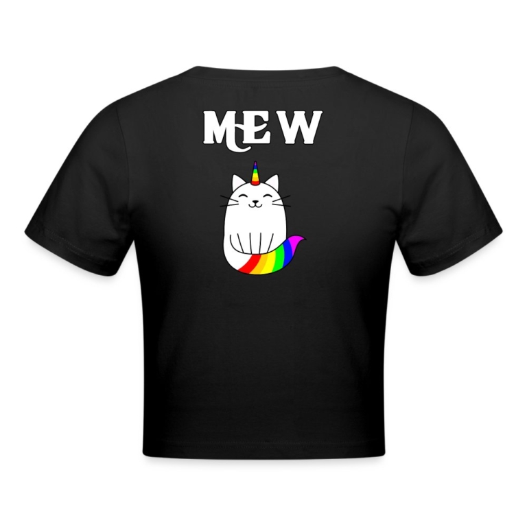 mewnicorn-cropped-t-shirt-schwarz