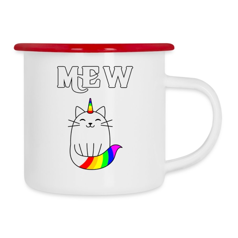 mewnicorn-emaille-tasse-weiss-rot